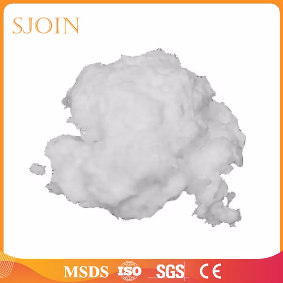 Isolation thermique Meilleur coton brut fibre de céramique réfractaire en vrac fibre de céramique isolation des matériaux de construction en vrac